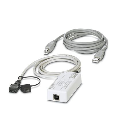 Phoenix Contact Programming adapter with USB interface; for programming with the IFS-CONF; MACX-MCR-CONF and UPS-CONF software